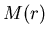 $M(r)$